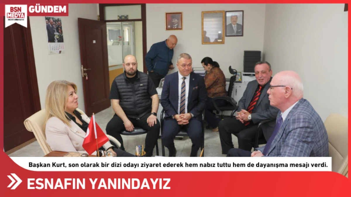 Esnafın yanındayız