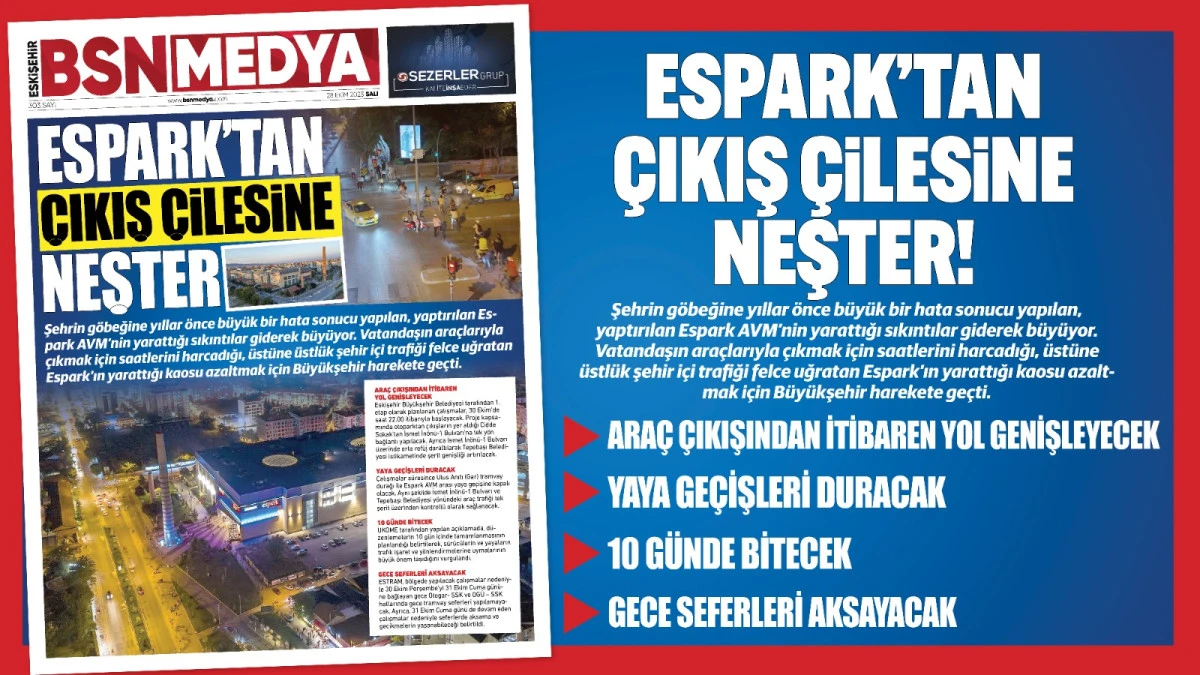 ESPARK’tan çıkış çilesine neşter!