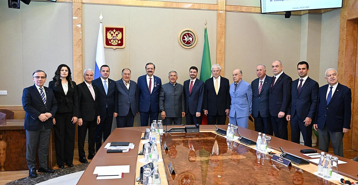ETO Başkanı G&uuml;ler&rsquo;den Tataristan temasları