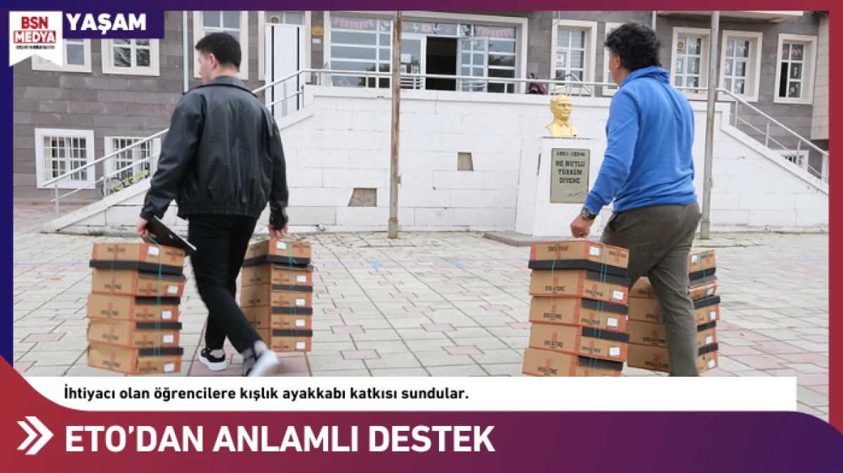 ETO’dan anlamlı yardım
