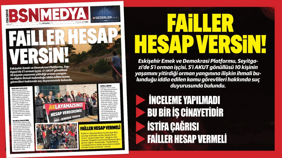 Failler hesap versin!