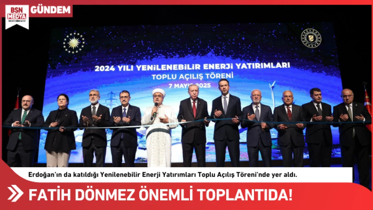 Fatih Dönmez önemli toplantıda!