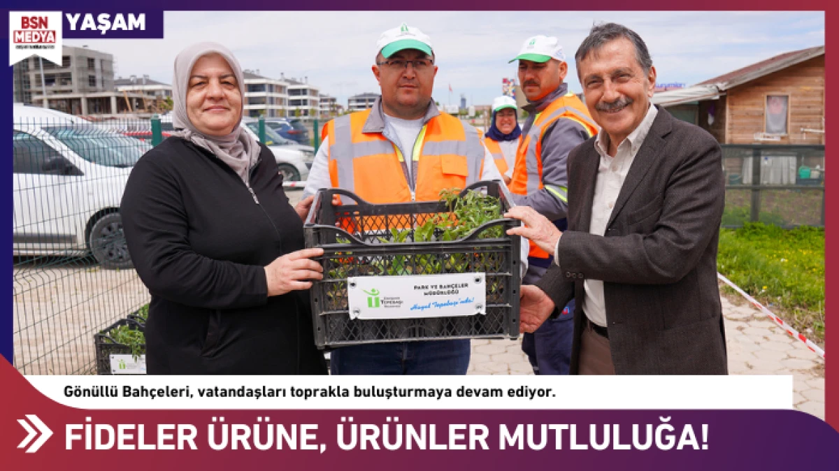 Fideler ürüne, ürünler mutluluğa!