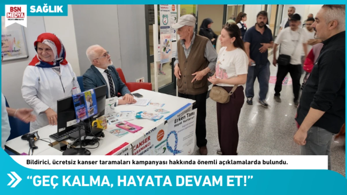 “Geç Kalma, Hayata Devam Et!”