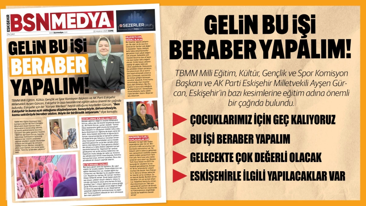 Gelin bu işi beraber yapalım!