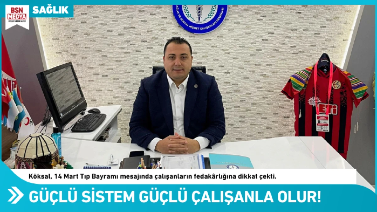 G&uuml;&ccedil;l&uuml; sağlık sistemi, g&uuml;&ccedil;l&uuml; sağlık &ccedil;alışanla m&uuml;mk&uuml;n!