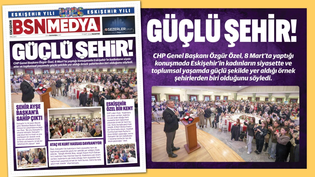 G&uuml;&ccedil;l&uuml; şehir!