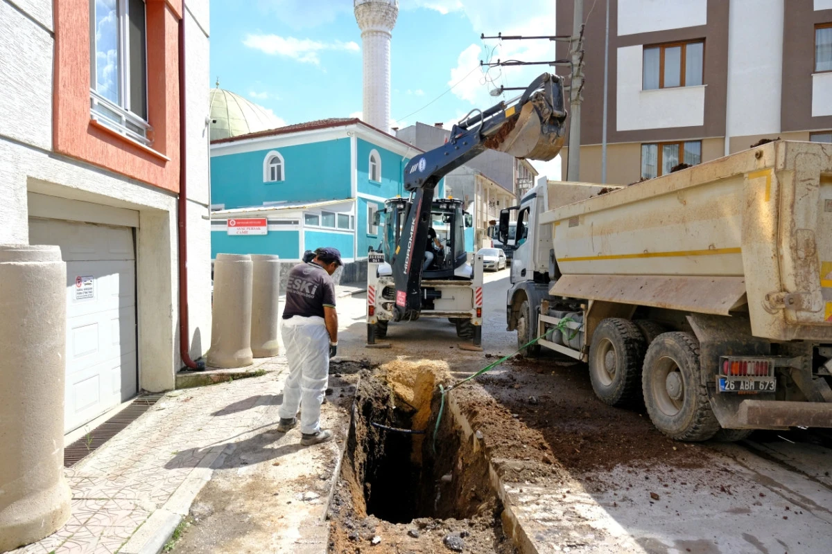 G&uuml;ltepe&rsquo;de altyapı &ccedil;alışması tamamlandı