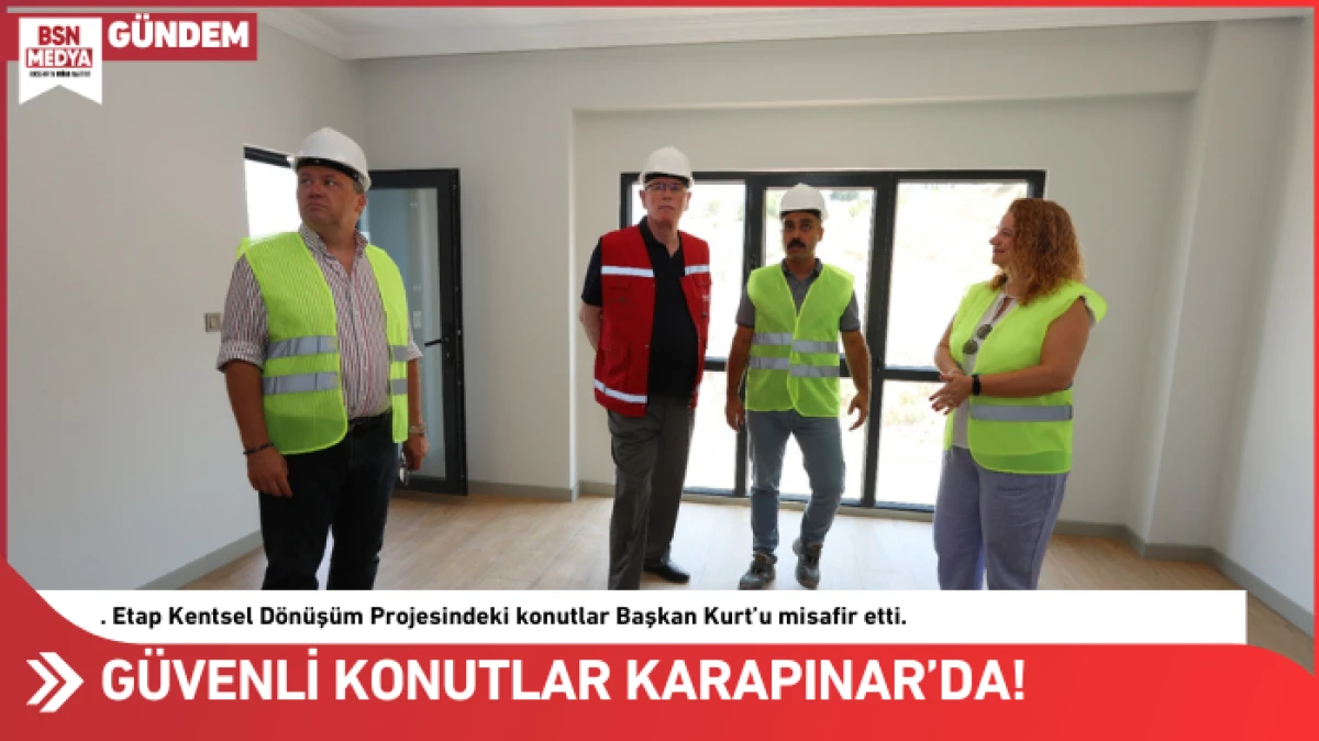 Güvenli konutlar Karapınar’da yükseliyor!
