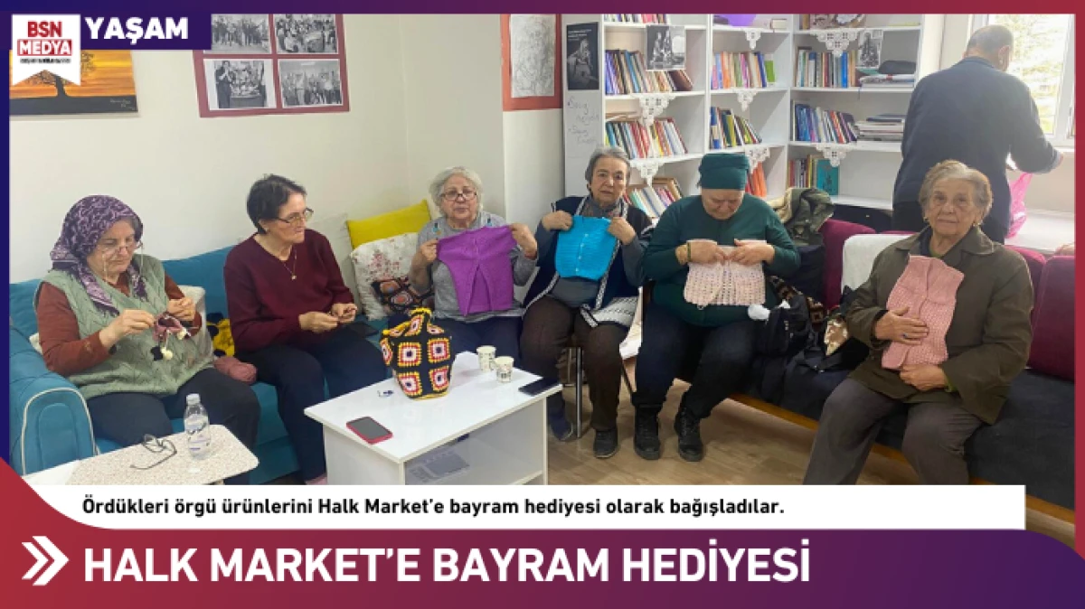 Halk Market&rsquo;e bayram hediyesi