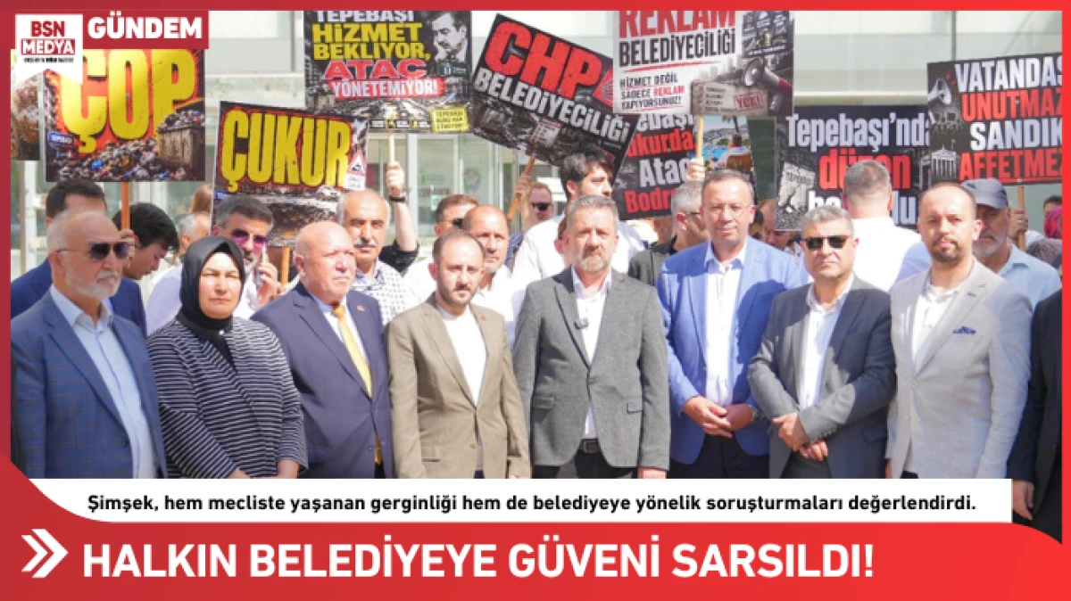 Halkın belediyeye g&uuml;veni sarsıldı