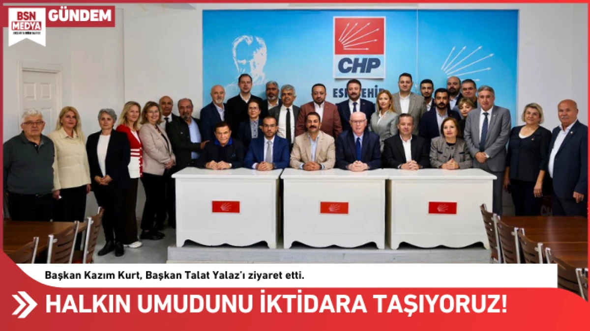 Halkın umudunu iktidara taşıyoruz!