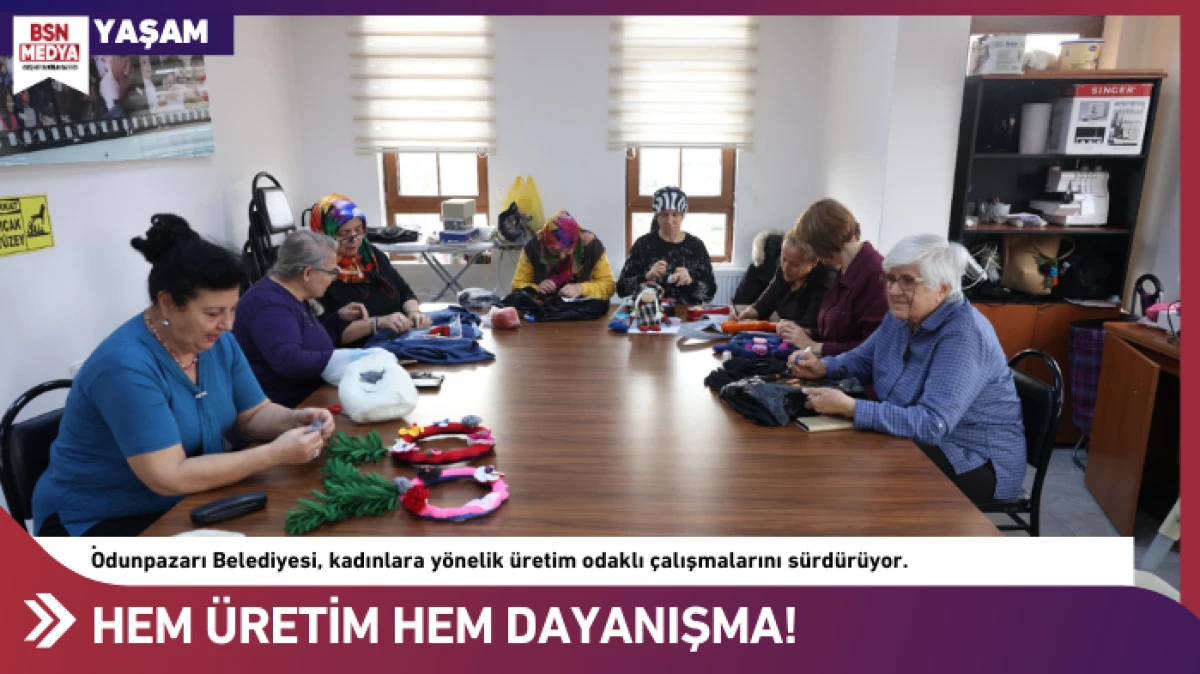 Hem &uuml;retim hem dayanışma!