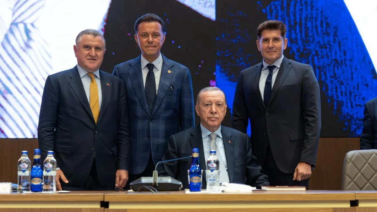Heper'in oğlundan Erdoğan'a ziyaret