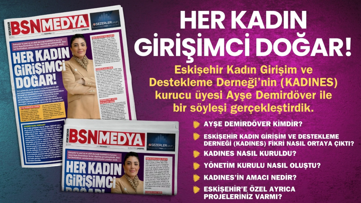 Her kadın girişimci doğar!