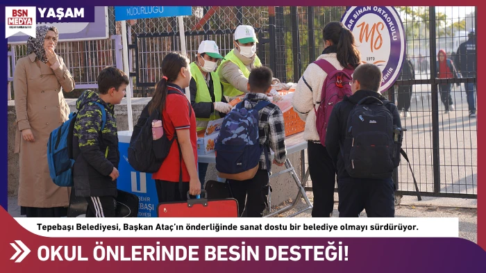 Her şey çocuklar okula aç girmesin diye!