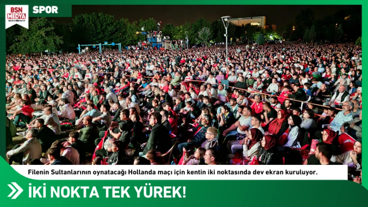 İki noktada tek yürek!