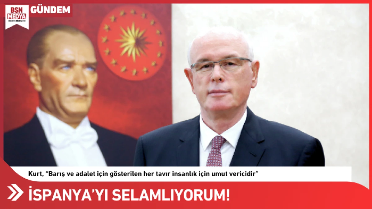 İspanya&rsquo;yı selamlıyorum!