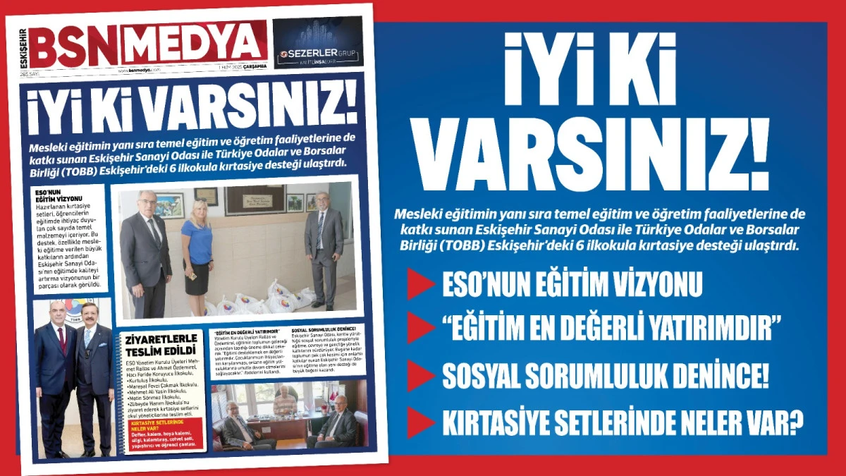 İyi ki varsınız!