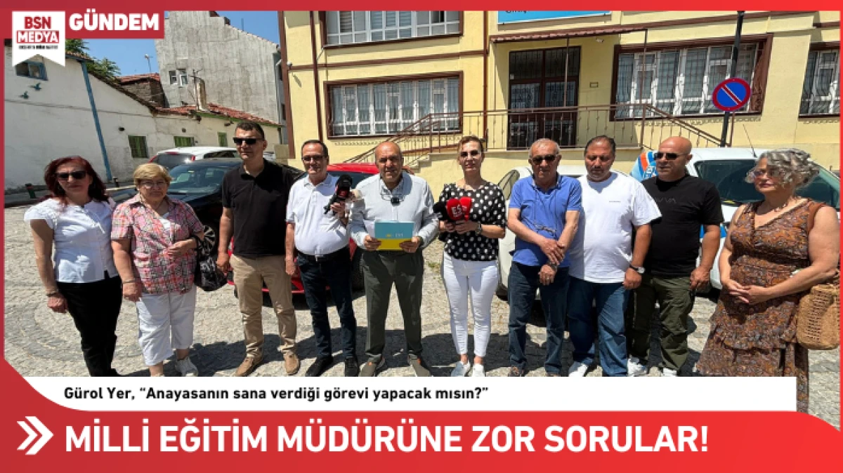 İYİ Parti’den Milli Eğitim Müdürü’ne zor sorular!