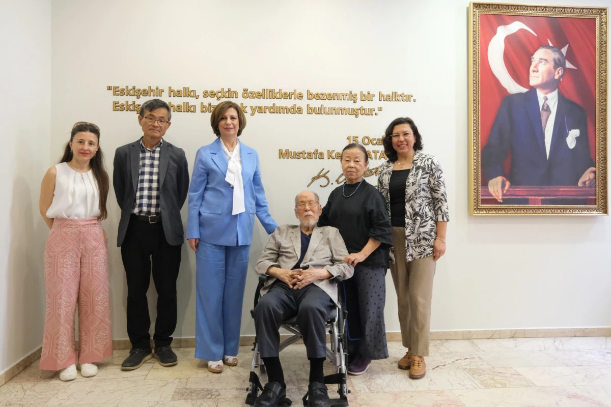 Japon Bah&ccedil;esi i&ccedil;in geldiler