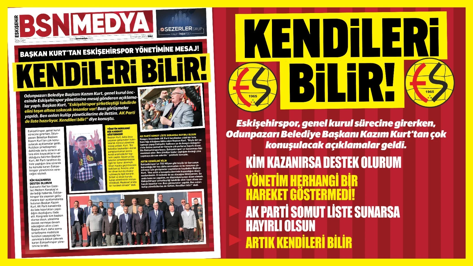 Kendileri bilir!