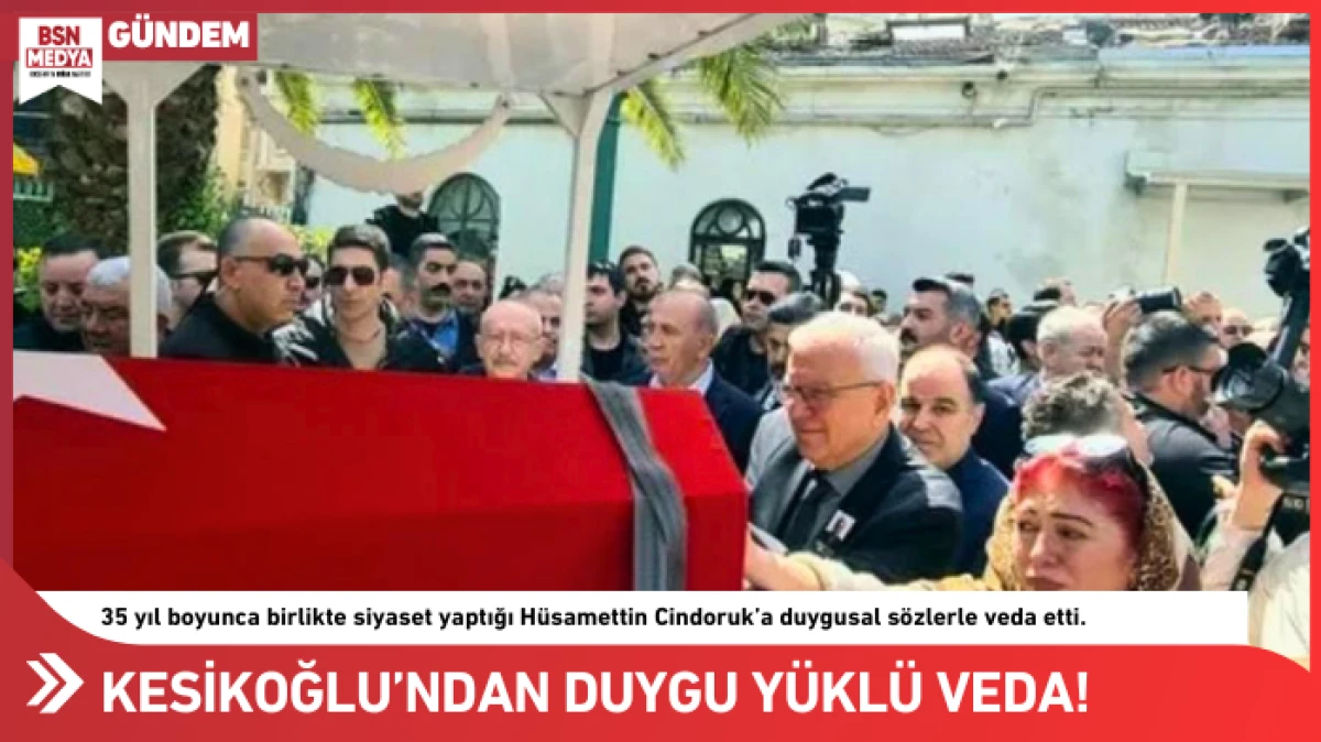 Kesikoğlu&rsquo;ndan duygu y&uuml;kl&uuml; veda!