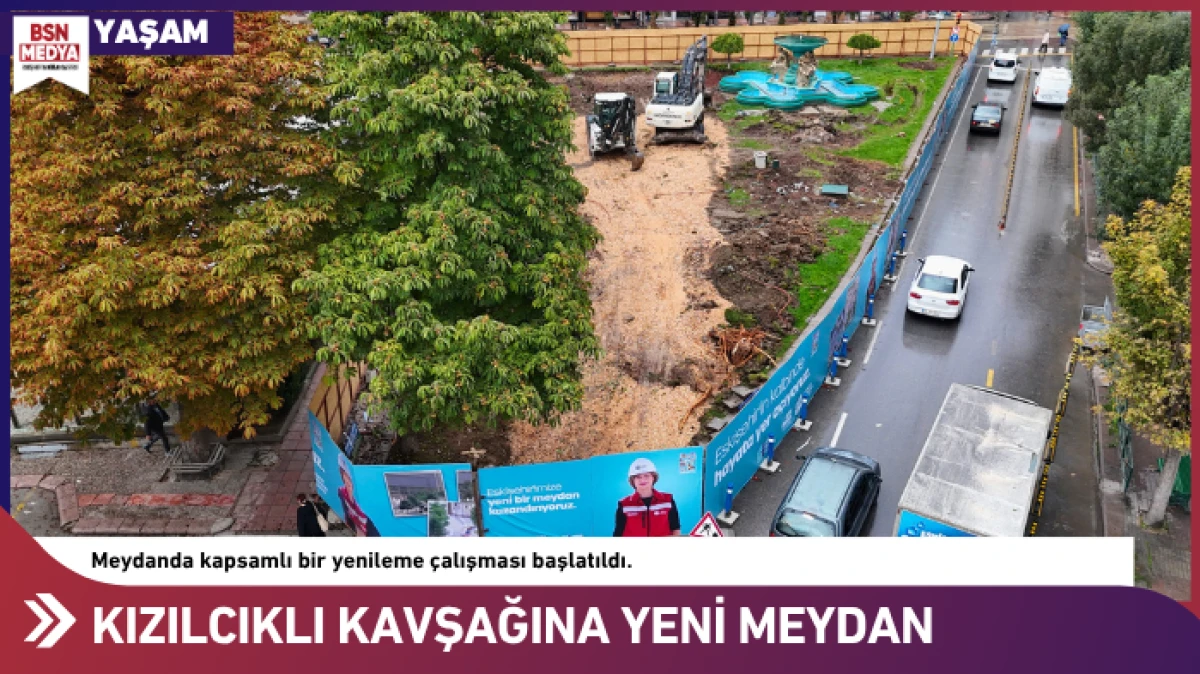 Kızılcıklı Kavşağına yeni meydan