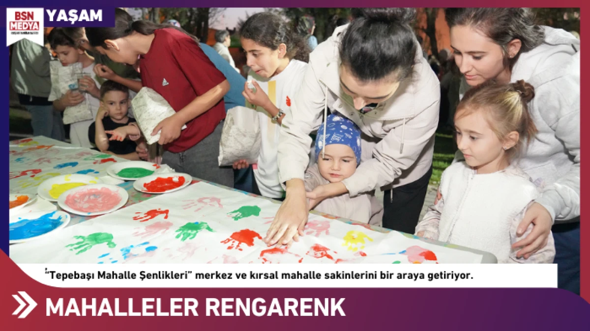 Mahalleler rengârenk!