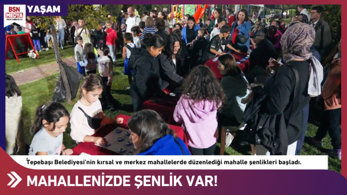 Mahallenizde şenlik var!