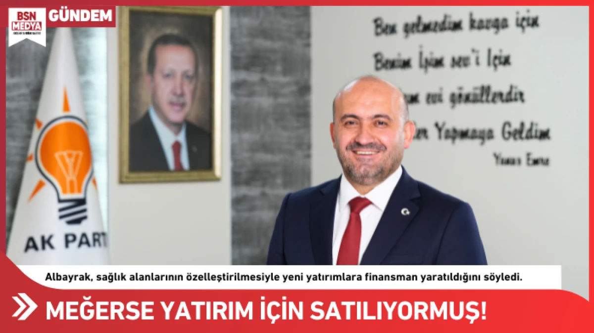 Meğerse yeni yatırım i&ccedil;inmiş!