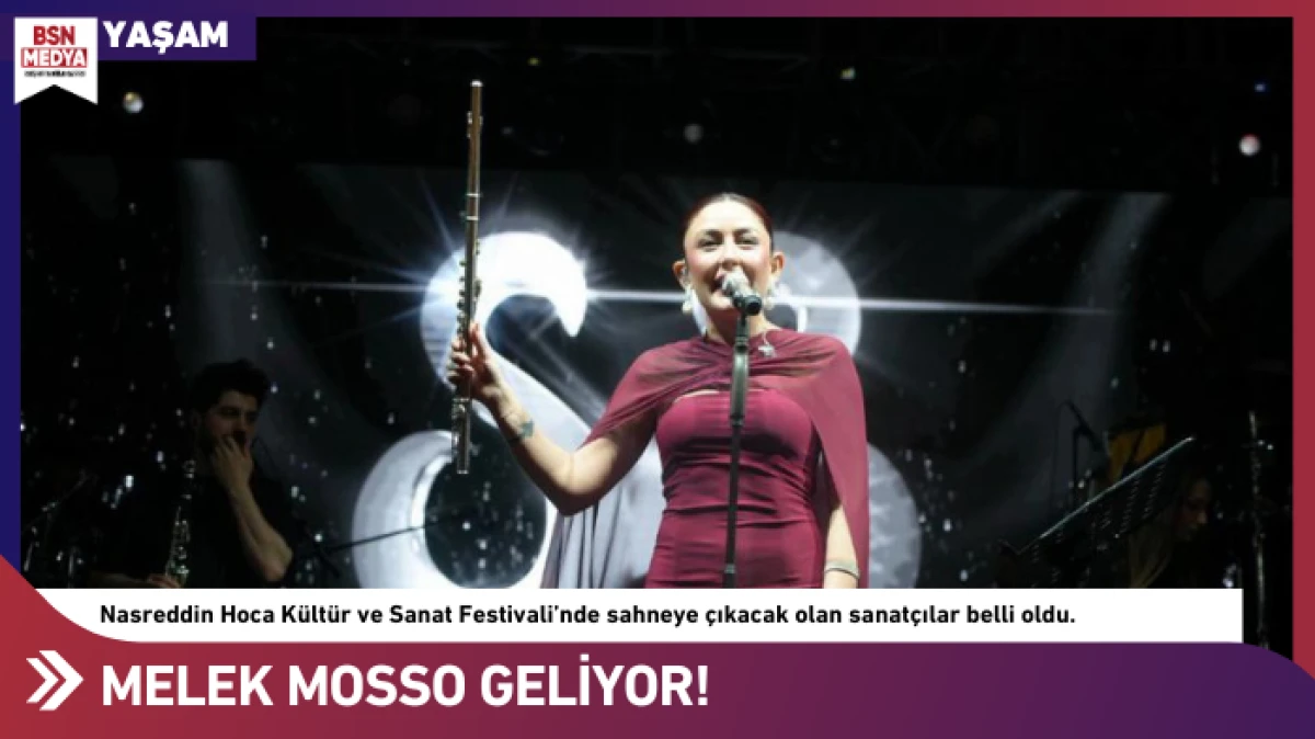 Melek Mosso geliyor!