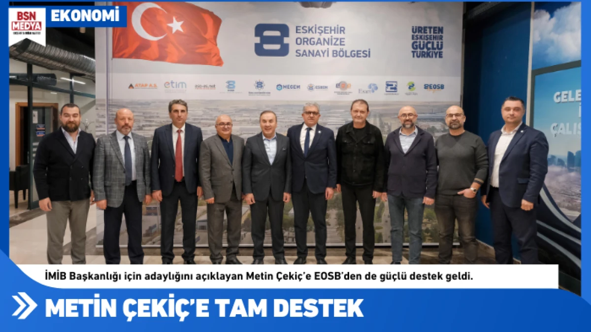 Metin &Ccedil;eki&ccedil;&rsquo;e tam destek!