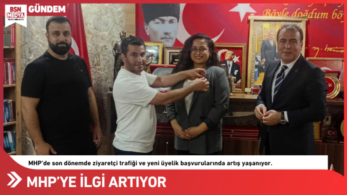 MHP'ye ilgi artıyor