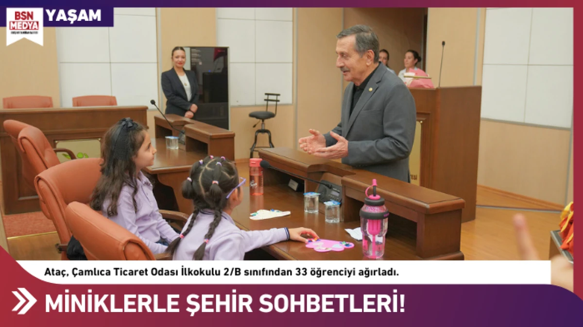Miniklerle şehir sohbetleri!