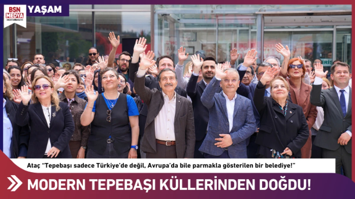 Modern Tepebaşı k&uuml;llerinden doğdu!