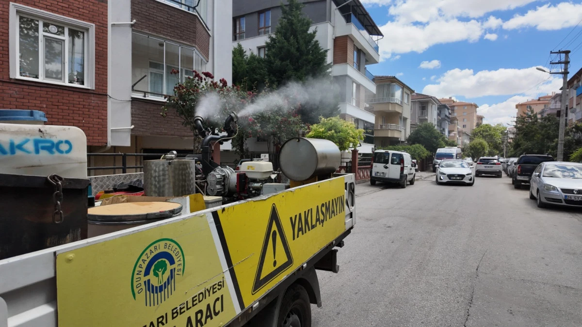 Odunpazarı Belediyesi ila&ccedil;lamaya devam ediyor