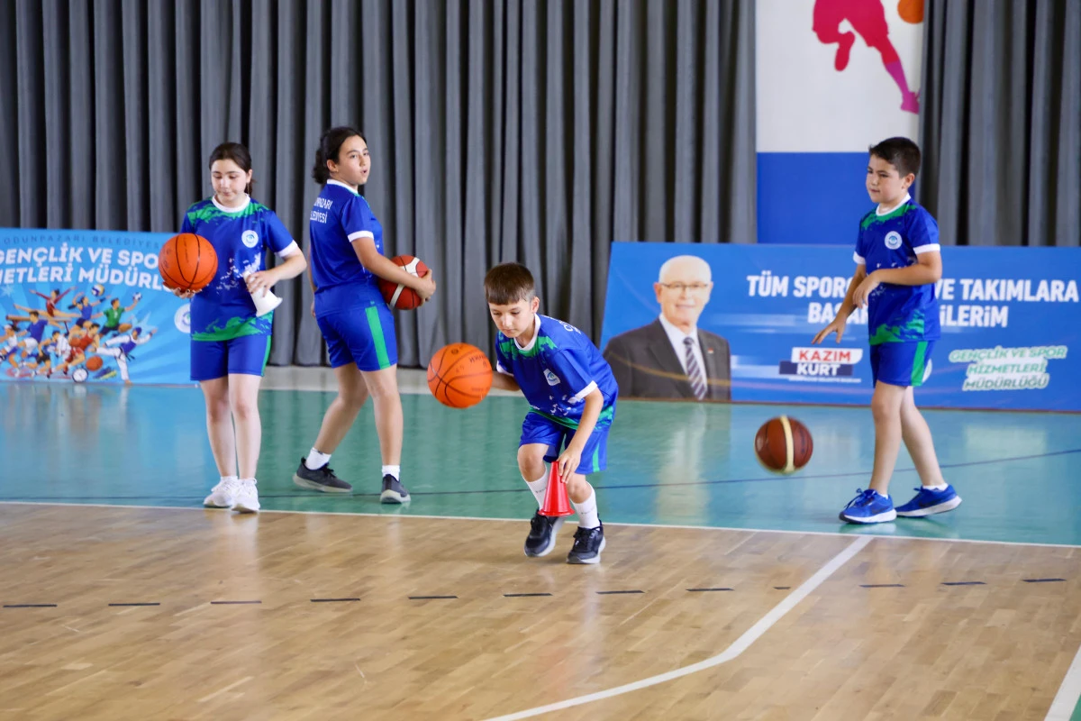 Odunpazarı&rsquo;nda &ccedil;ocuklara basketbol dolu yaz