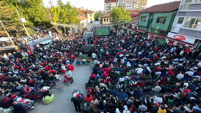 Odunpazarı&rsquo;nda Milli Ma&ccedil; Coşkusu