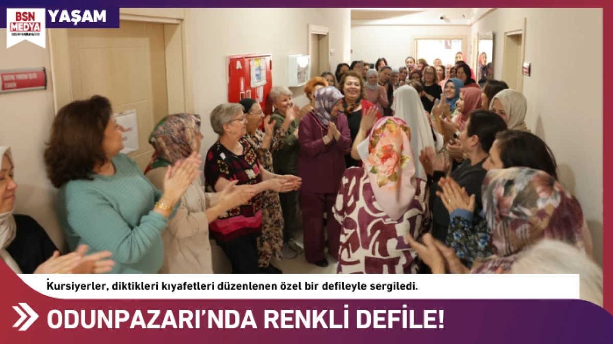 Odunpazarı&rsquo;nda Renkli Defile