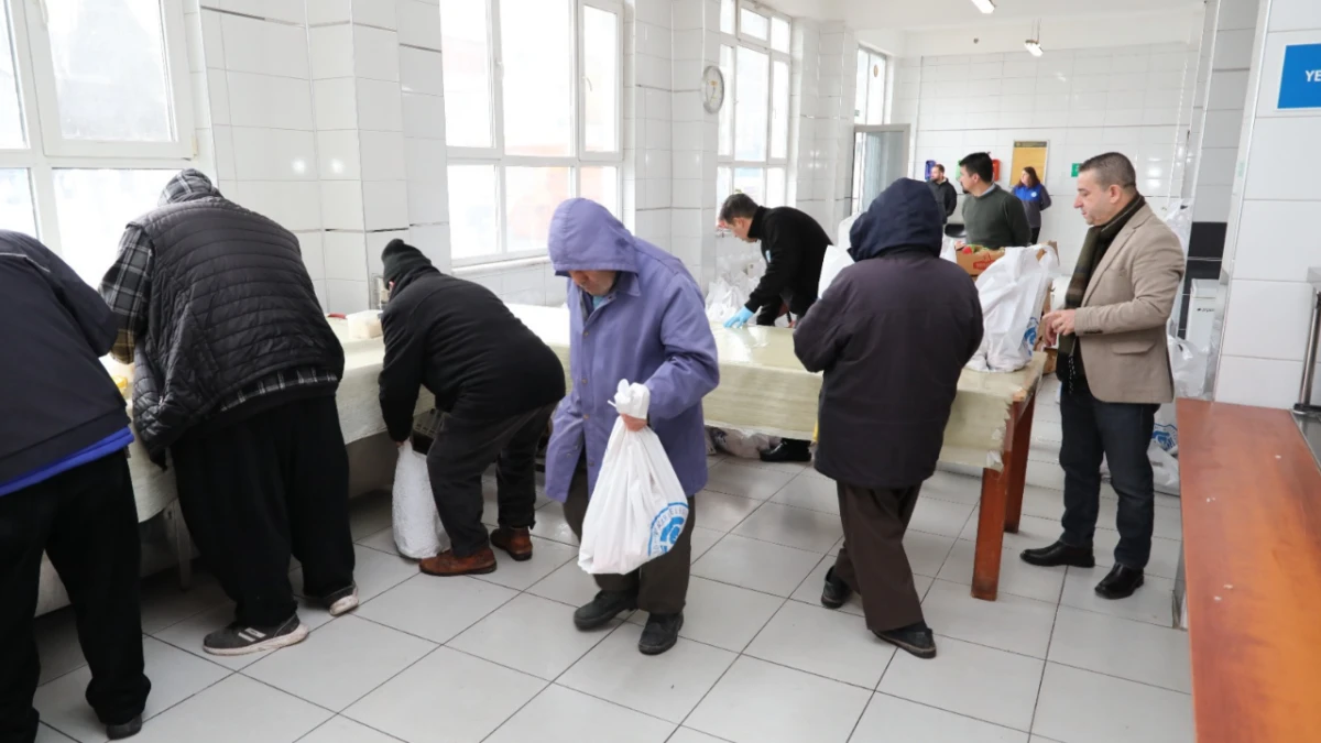 Odunpazarı&rsquo;nda yeni yıl dayanışması!