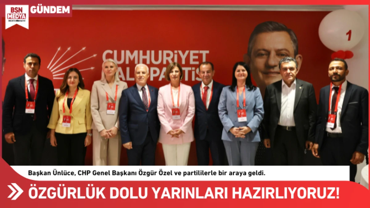 Özgürlük dolu yarınları hazırlıyoruz