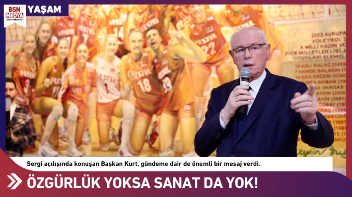 Özgürlük yoksa sanat da yok!