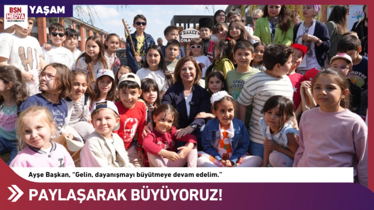 Paylaşarak b&uuml;y&uuml;yoruz!