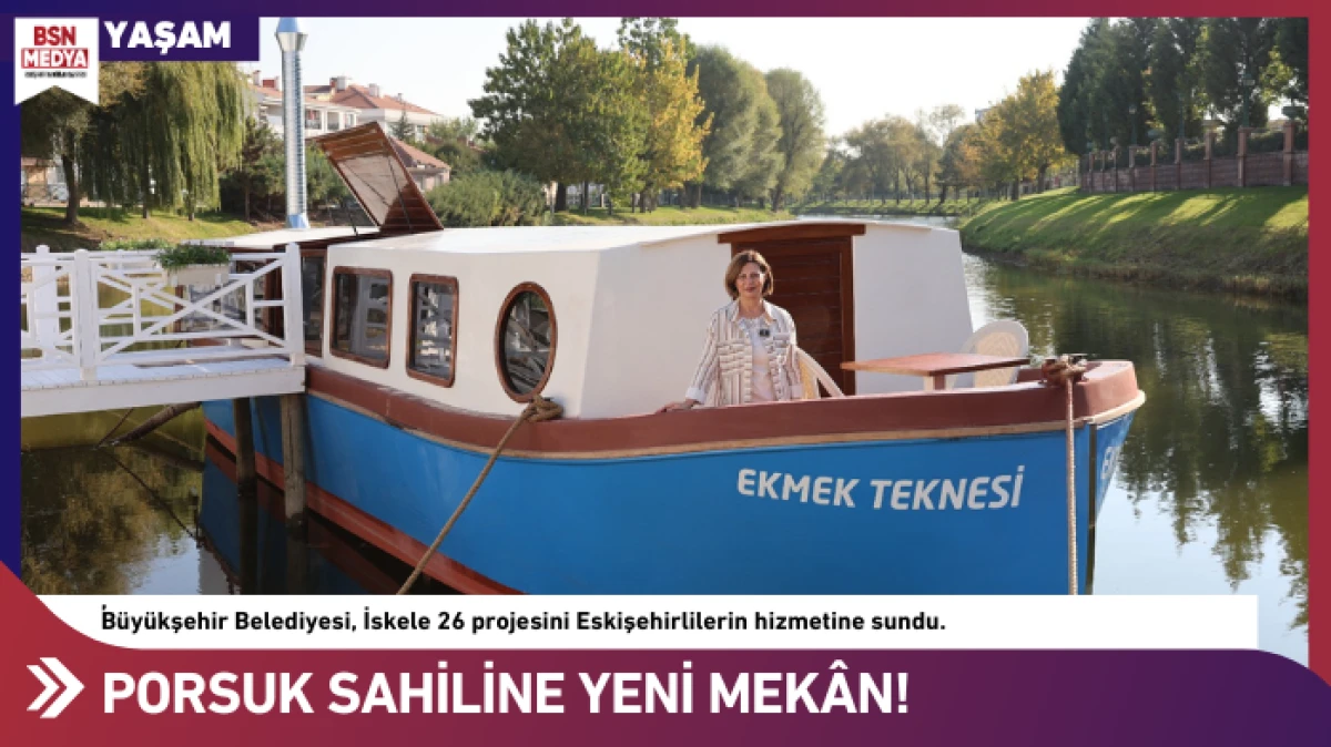 Porsuk Sahiline yeni mekân!