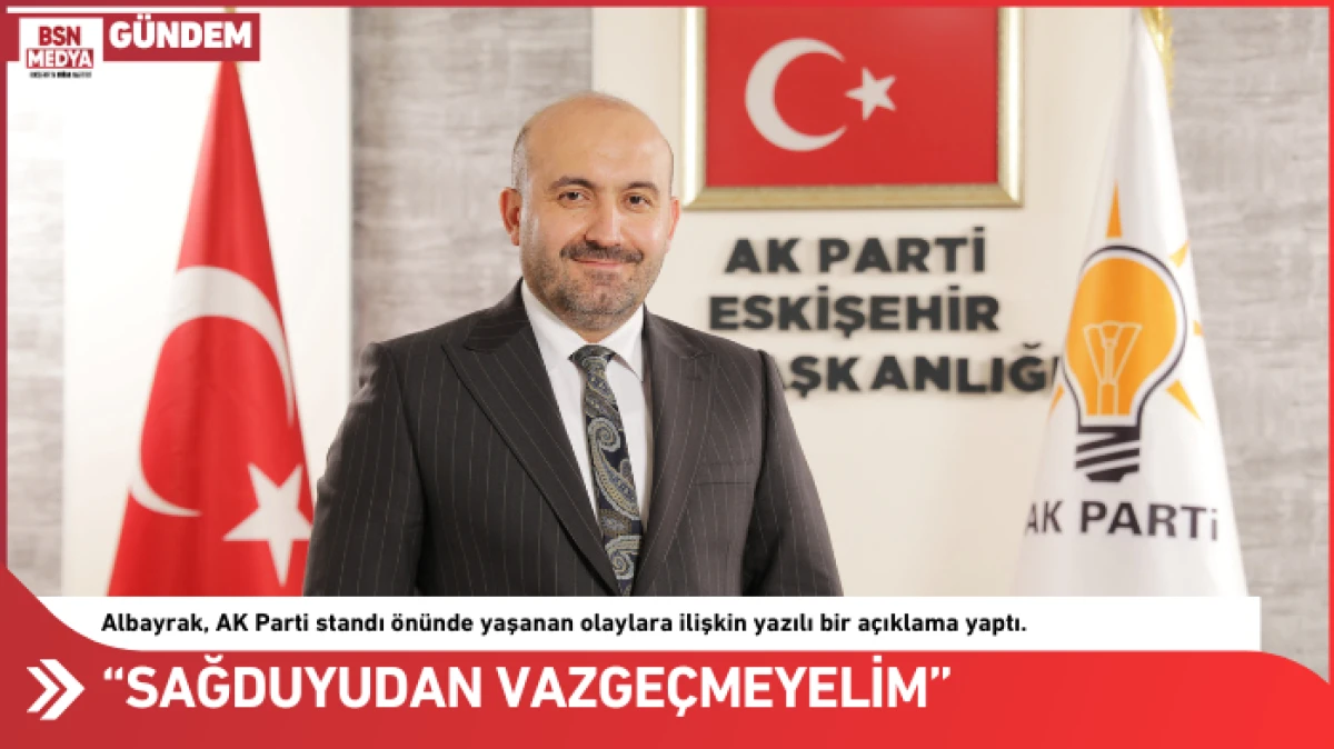 “Sağduyudan vazgeçmeyelim”