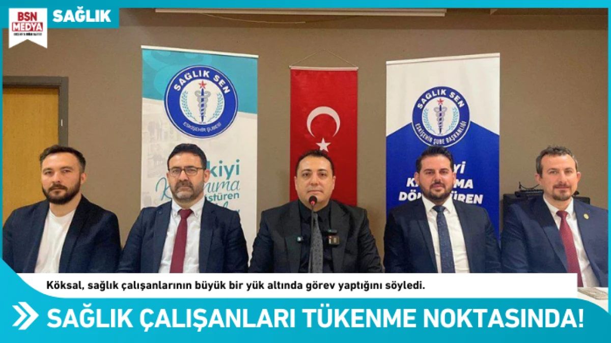 Sağlık &ccedil;alışanları t&uuml;kenme noktasında!