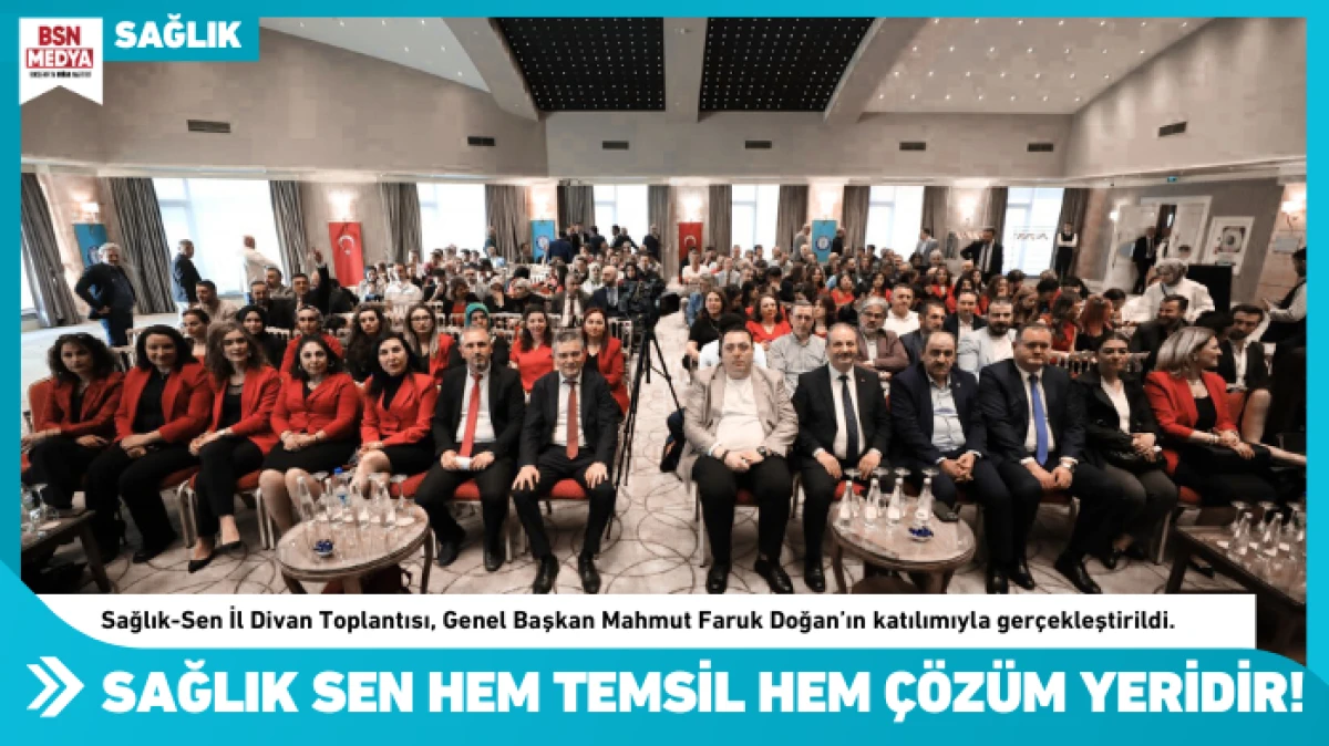 Sağlık Sen hem temsil hem çözüm yeridir!