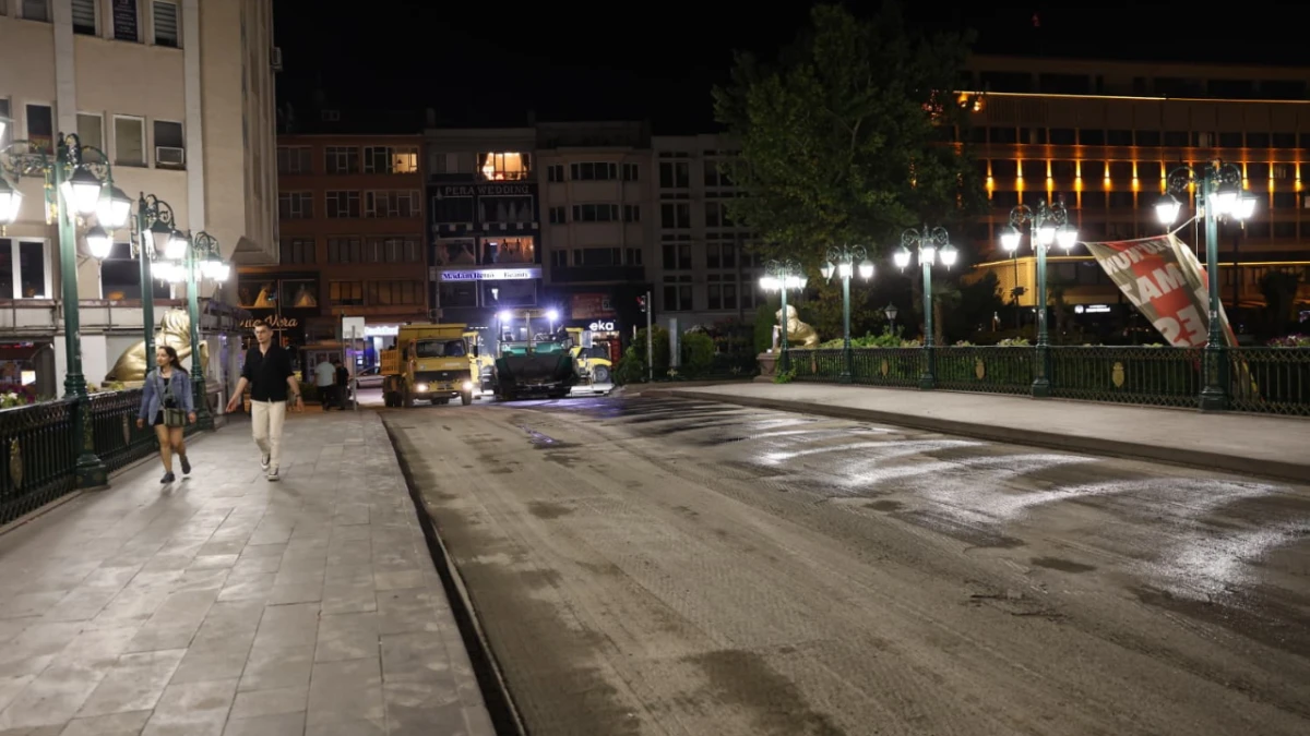 Şair Fuzuli Caddesi yenilendi