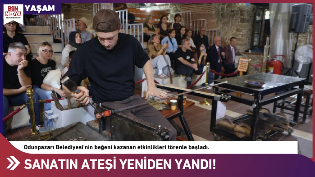 Sanatın ateşi yeniden yandı!